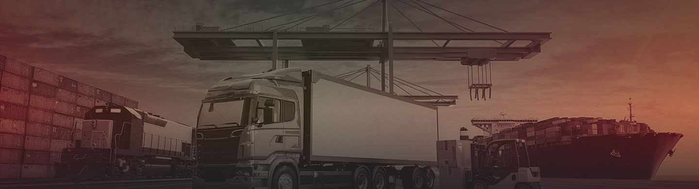 Export: produits finis et matière première maritime et terrestre